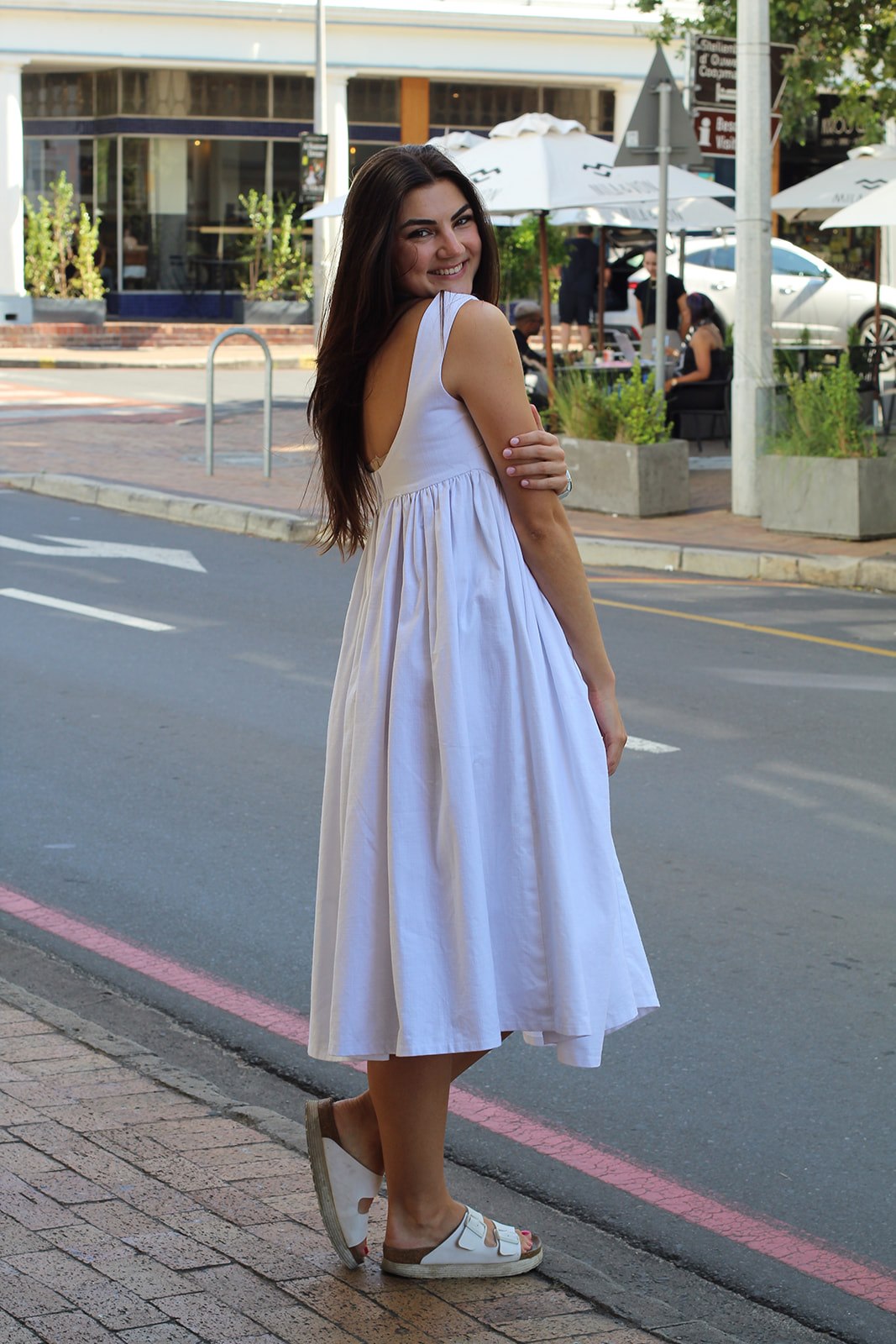 Linen Midi