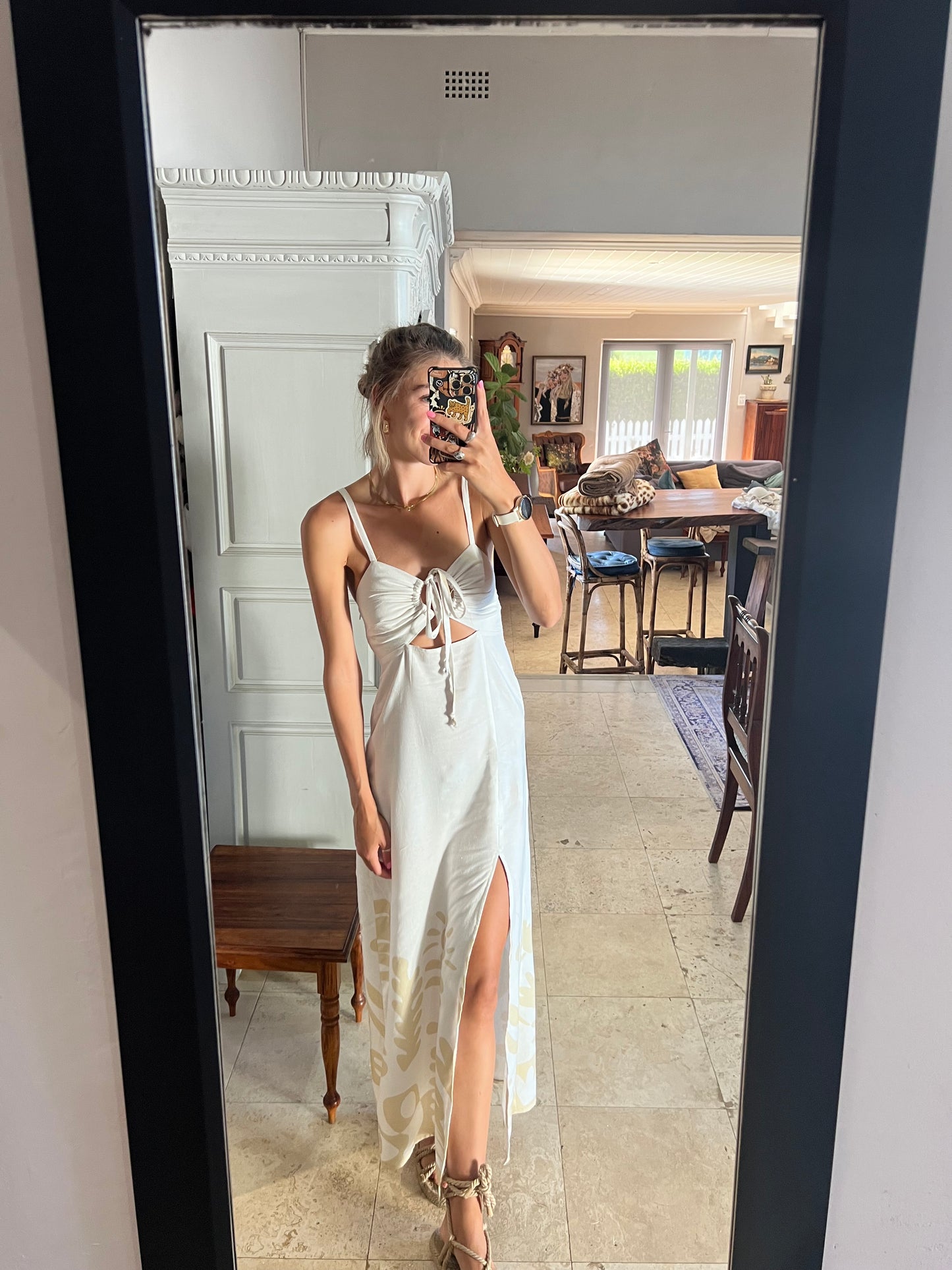 Linen Sun Dress
