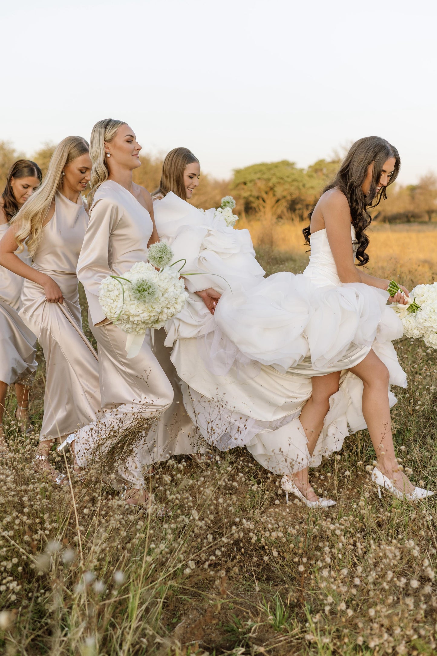 Silk Slip Bridesmaid Dresses