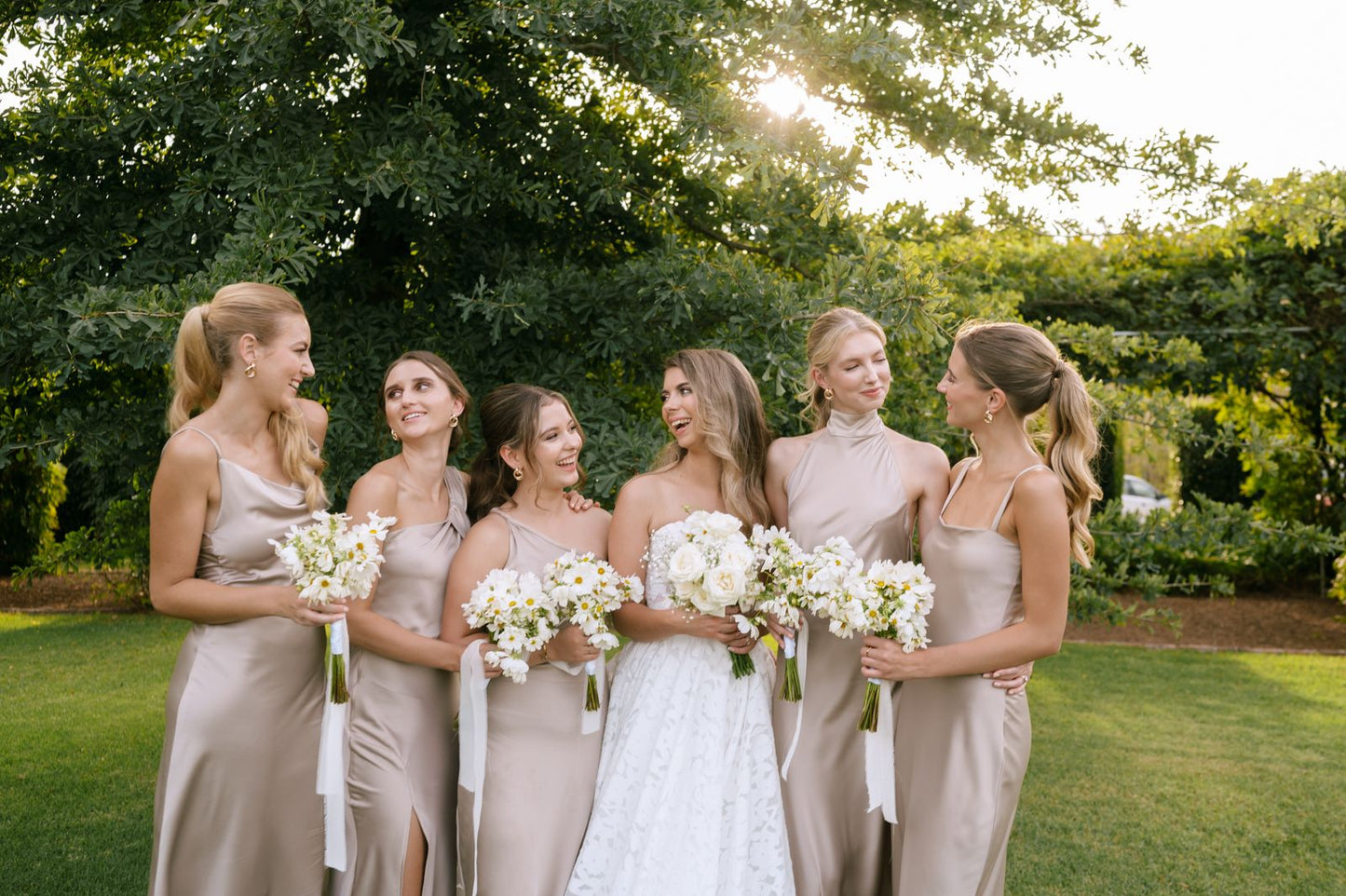 Silk Slip Bridesmaid Dresses