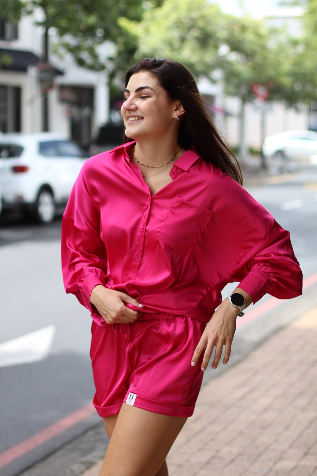 Pink Lounge Shirt