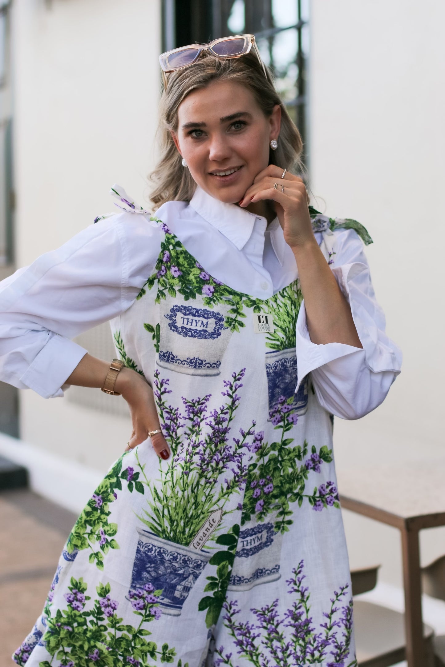 Lavender Linen Jumpsuit