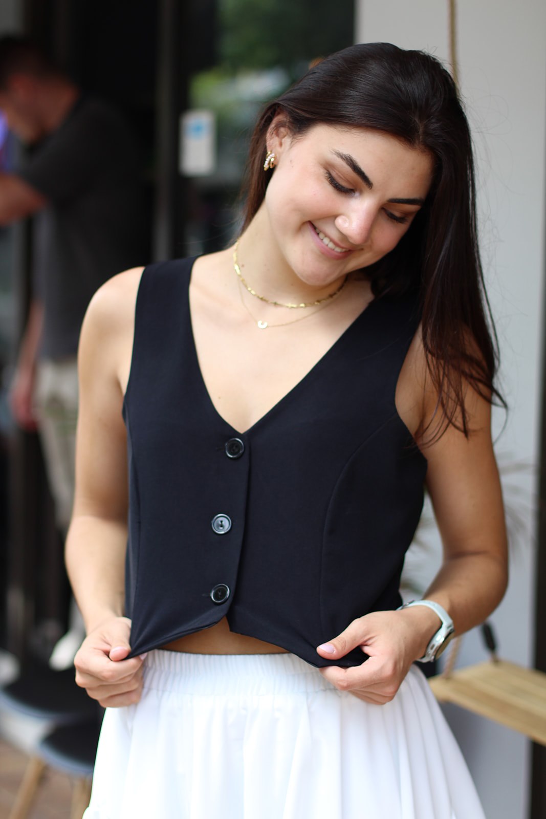 Black Waist Coat