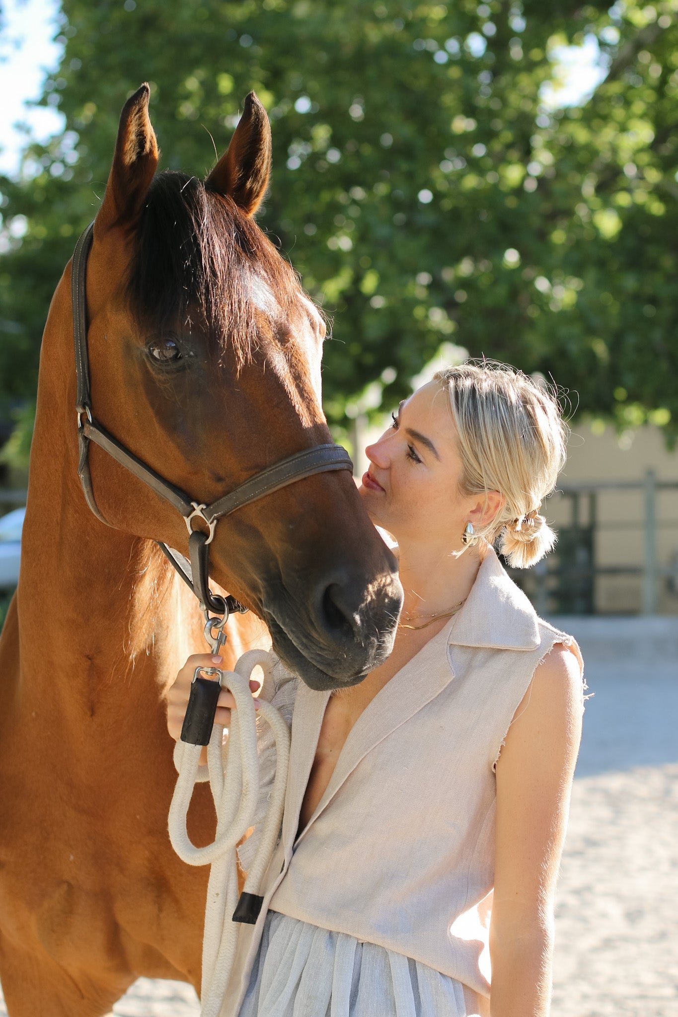 Dune Drift Ruffle Blazer