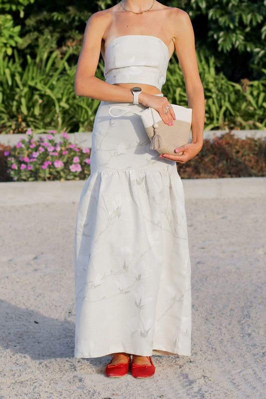 Blossom Drift Maxi Skirt