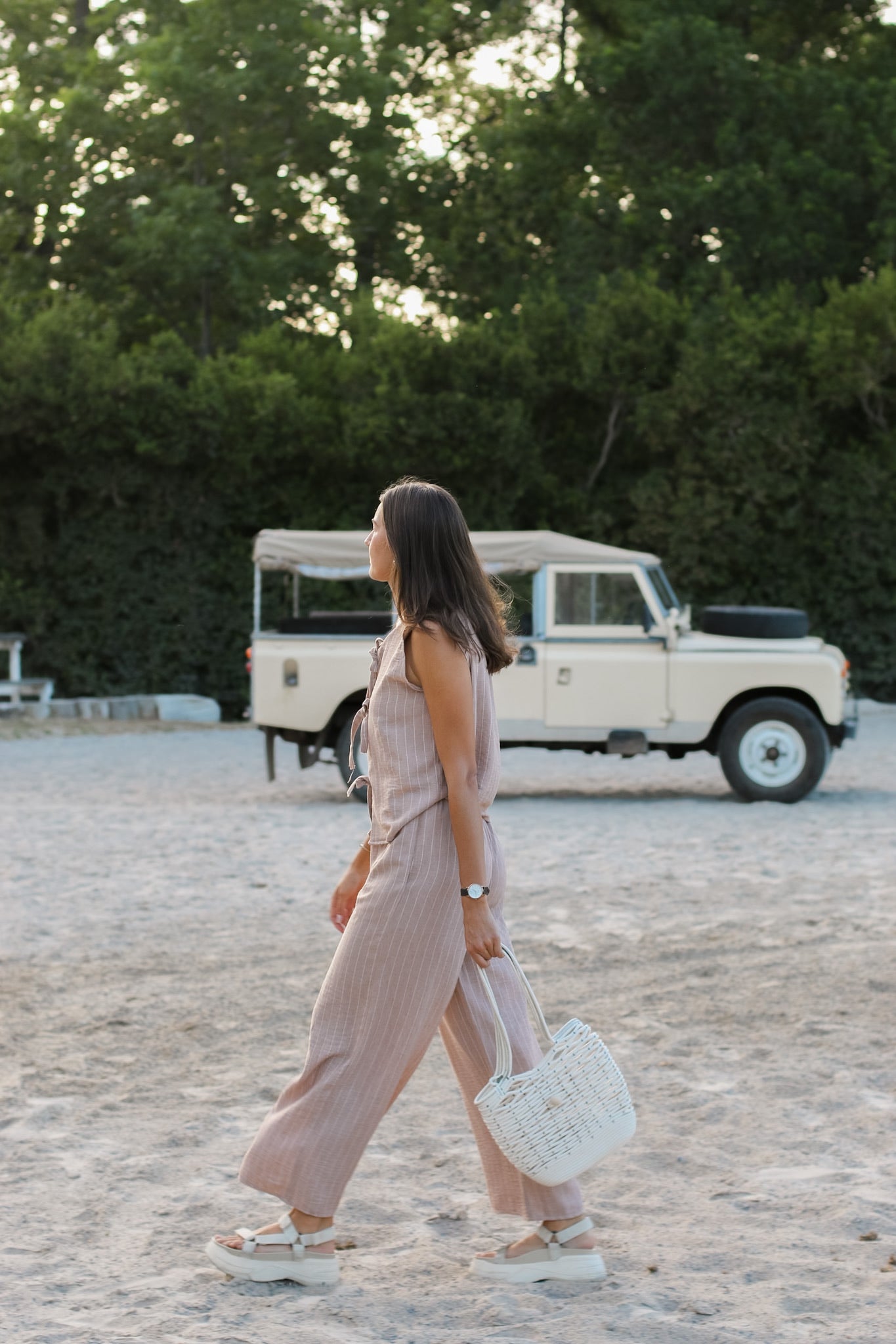 Sandy Whisper Wide Leg Pant