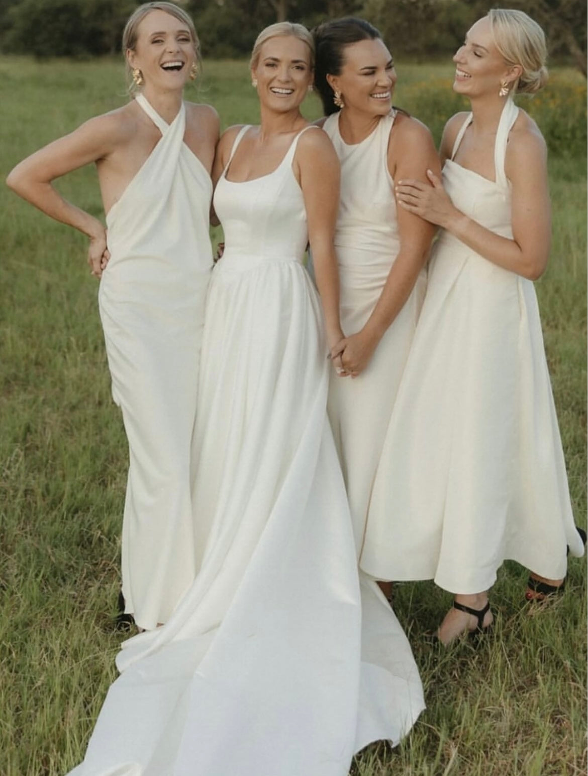 Silk Slip Bridesmaid Dresses