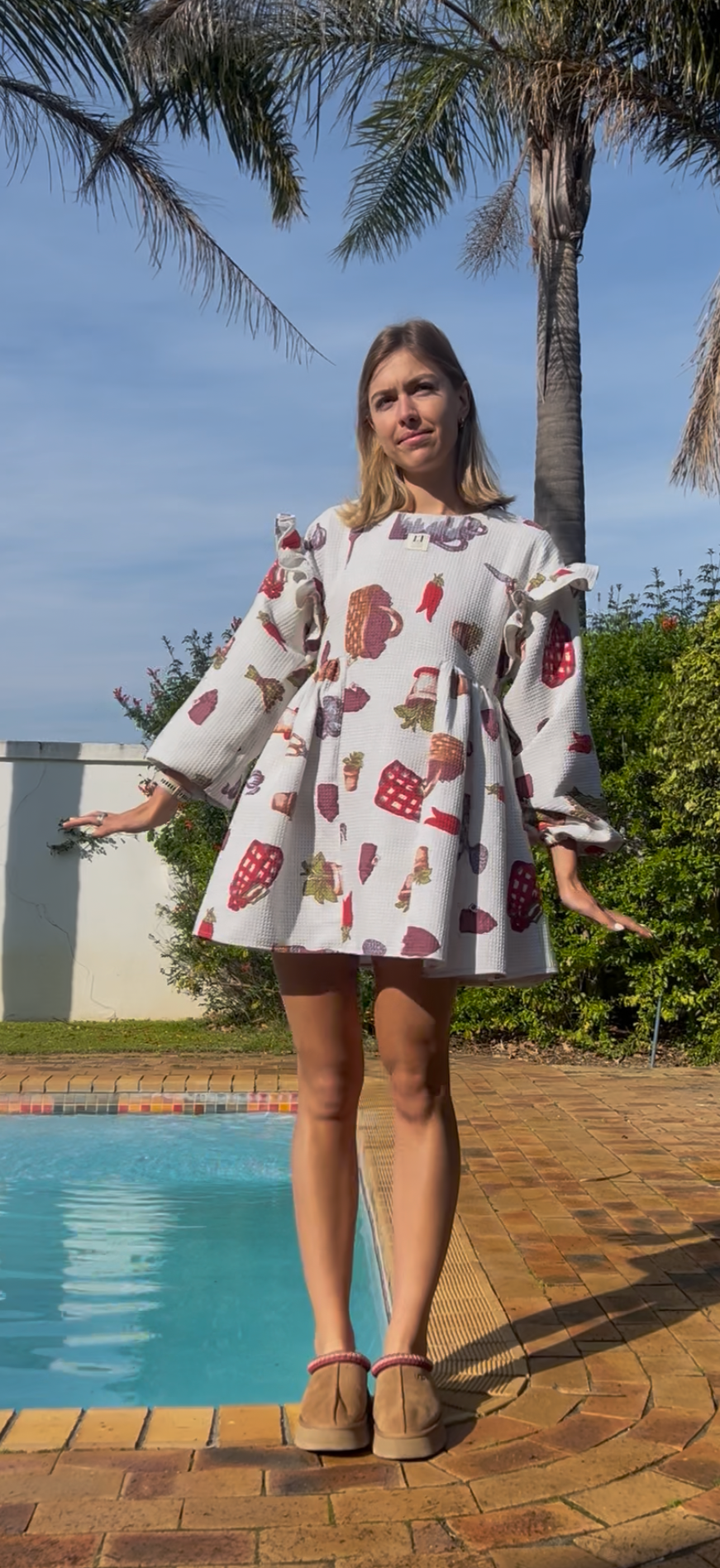 Long Sleeve Babydoll Dress