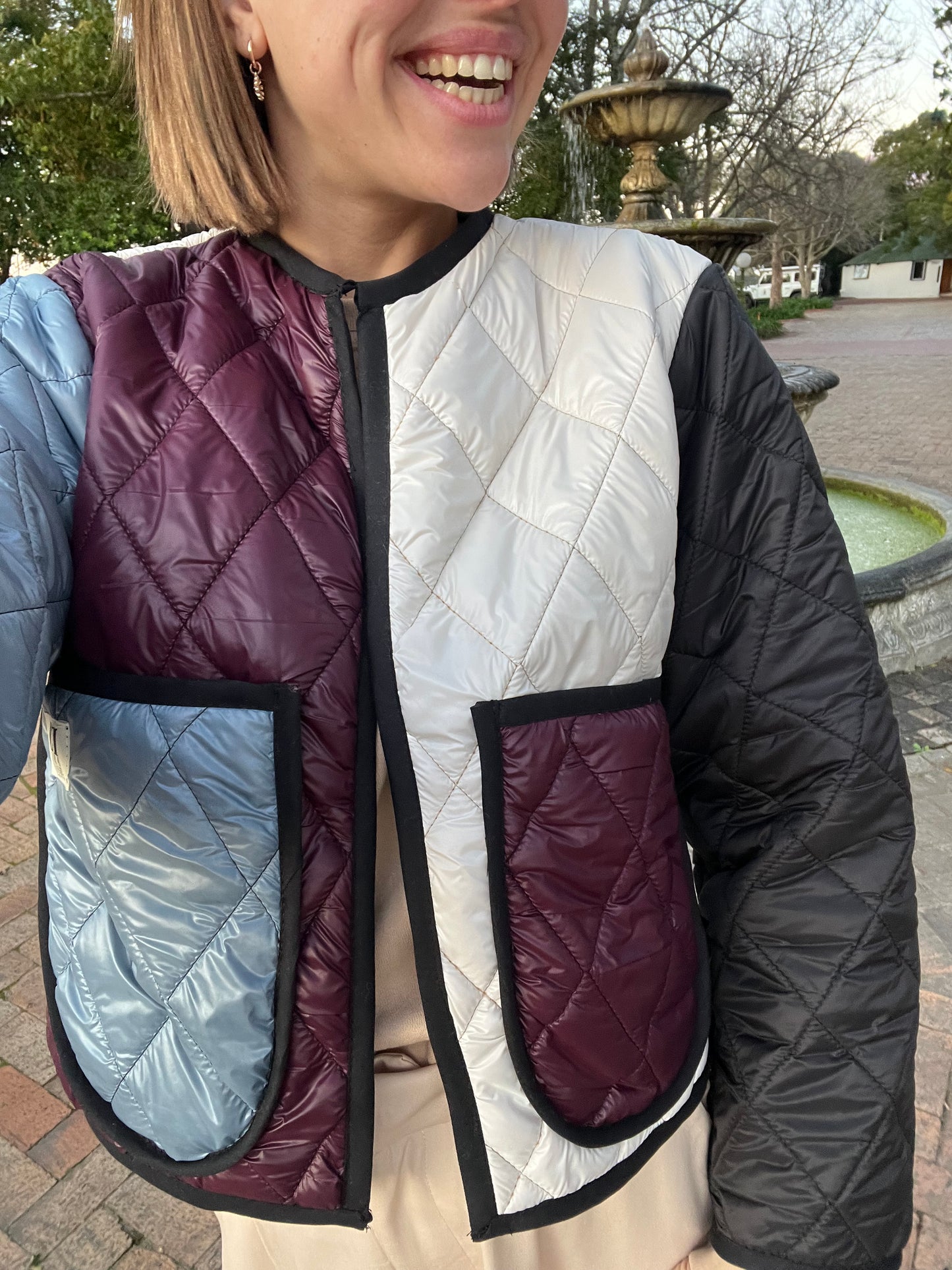 Colour Block Puffer