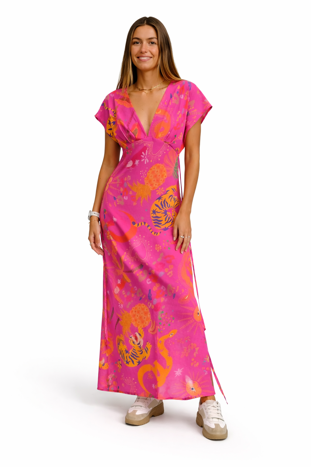 Wildflower Tiger Dress