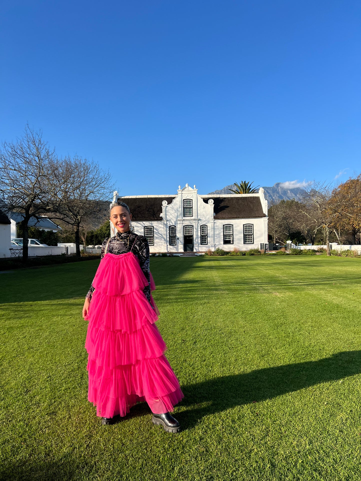 Tiered Pink Tulle