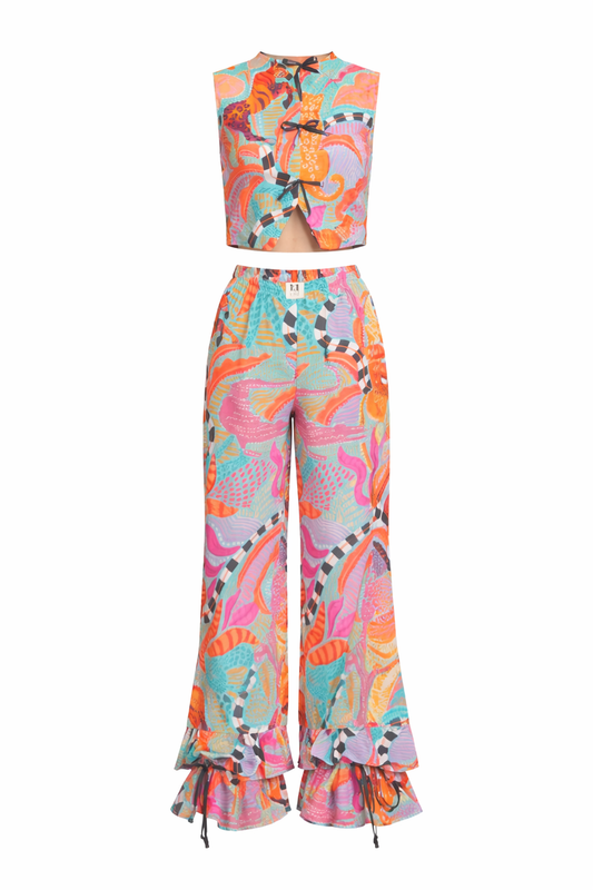 Tropical Pattern on a Summer Day