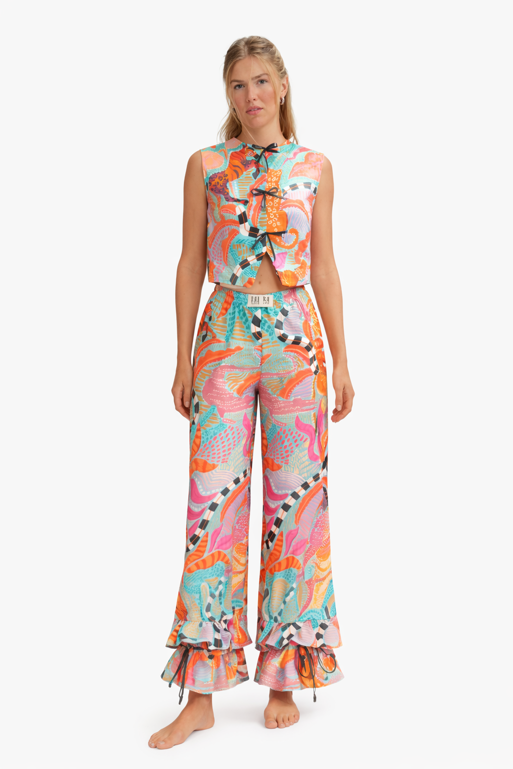 Tropical Pattern on a Summer Day