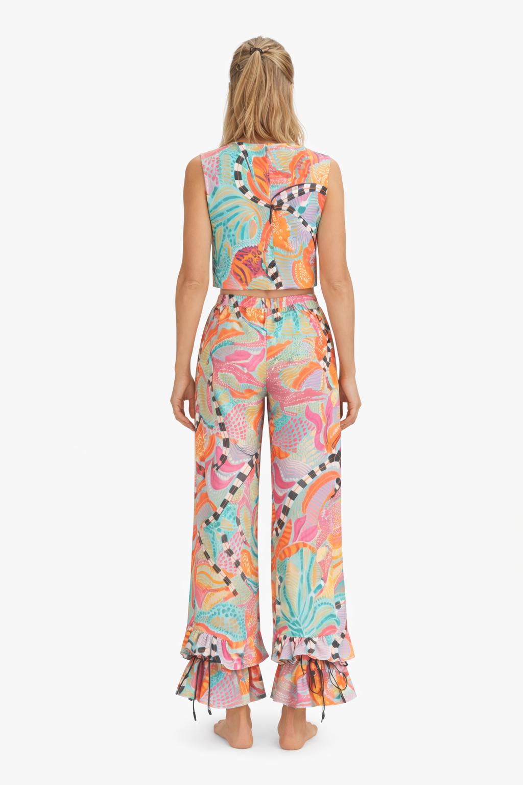 Tropical Pattern on a Summer Day