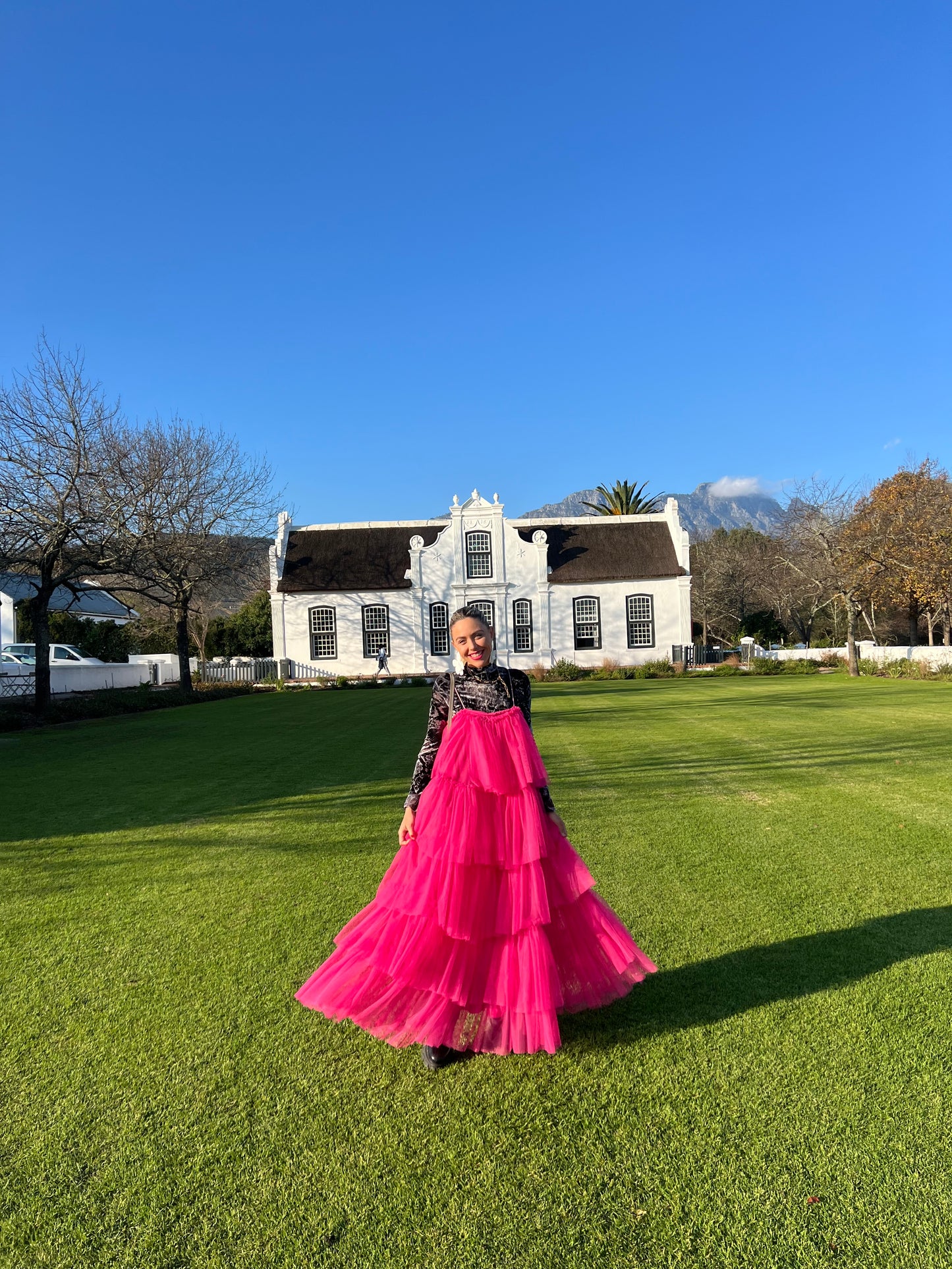 Tiered Pink Tulle