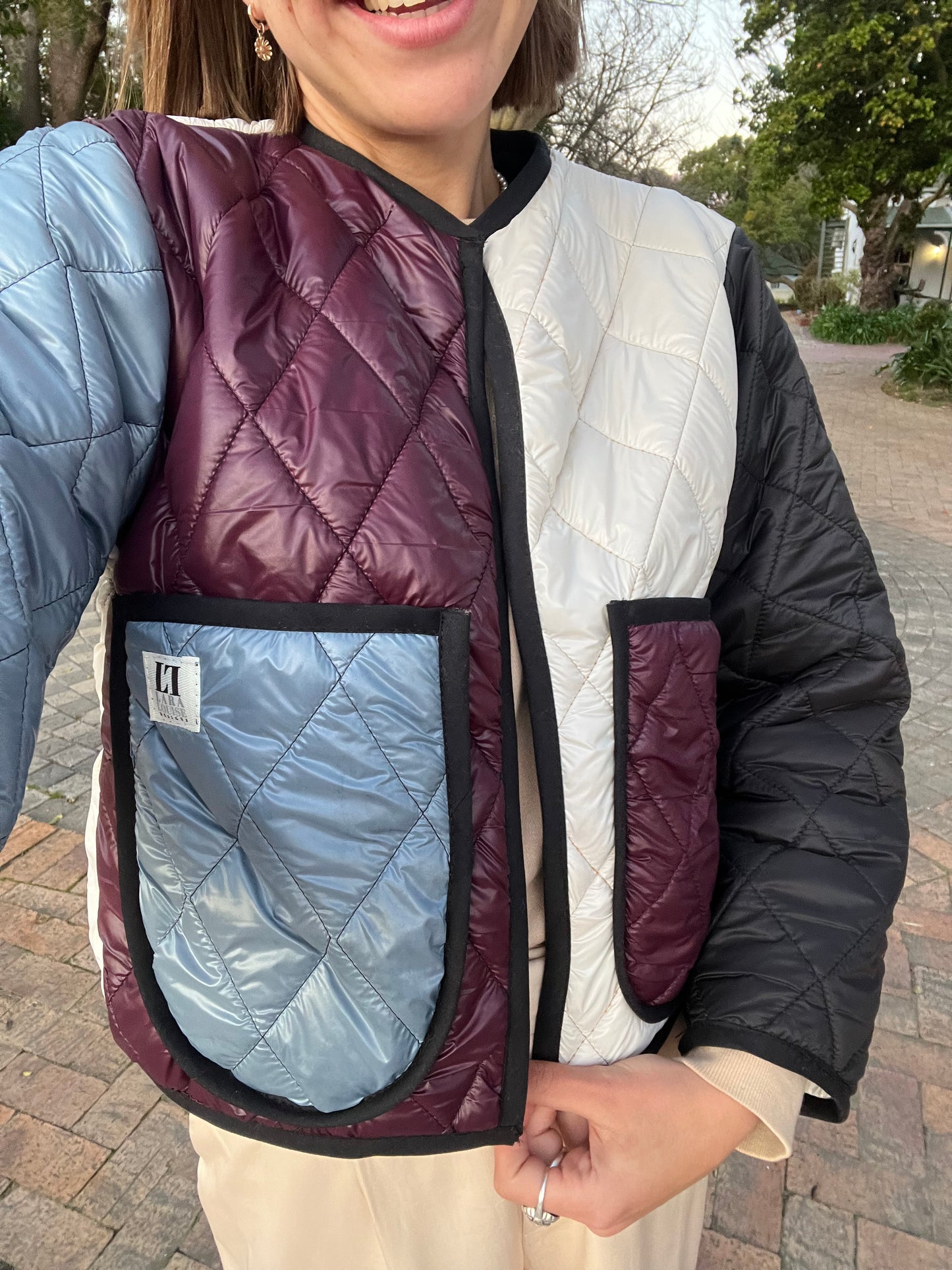 Colour Block Puffer