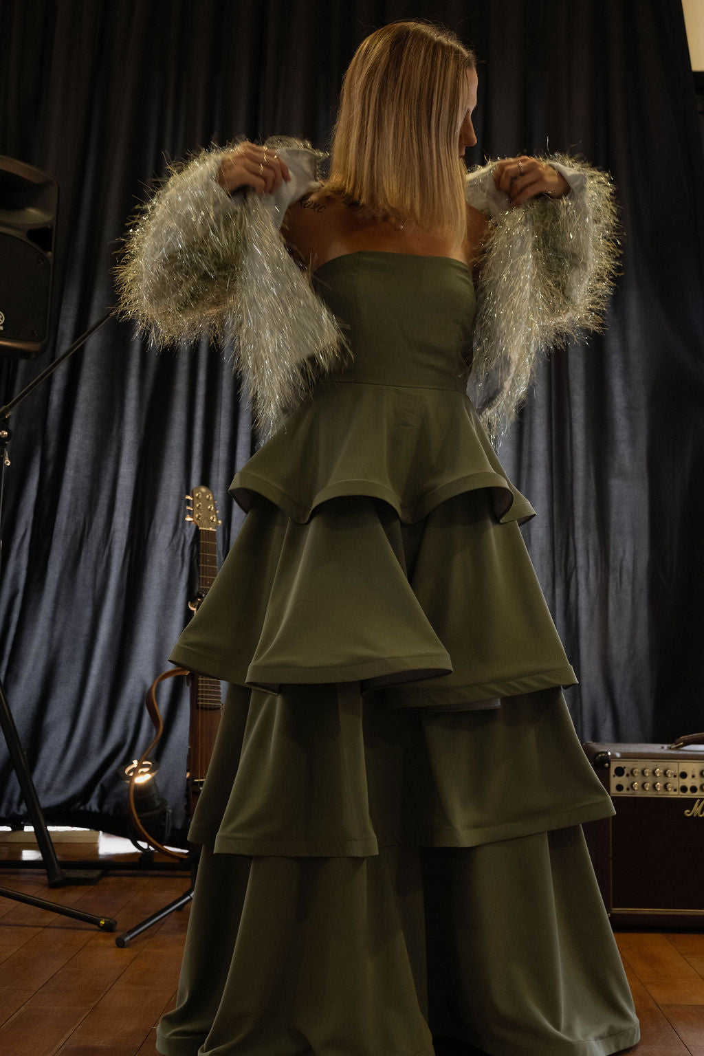 The spotlight shimmer jacket