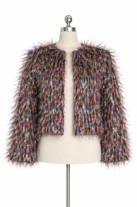 The spotlight shimmer jacket