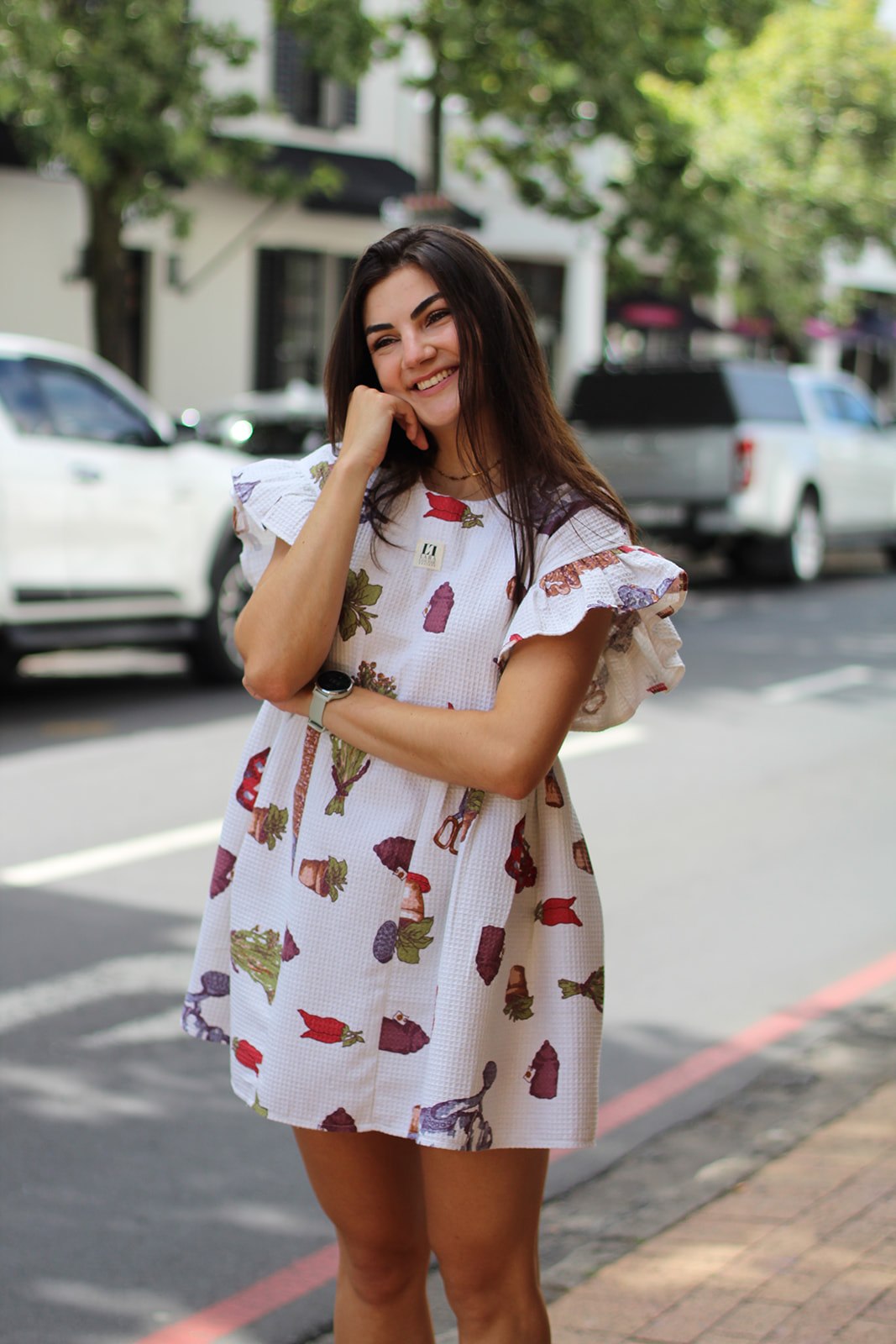 Gardening Baby Doll Dress