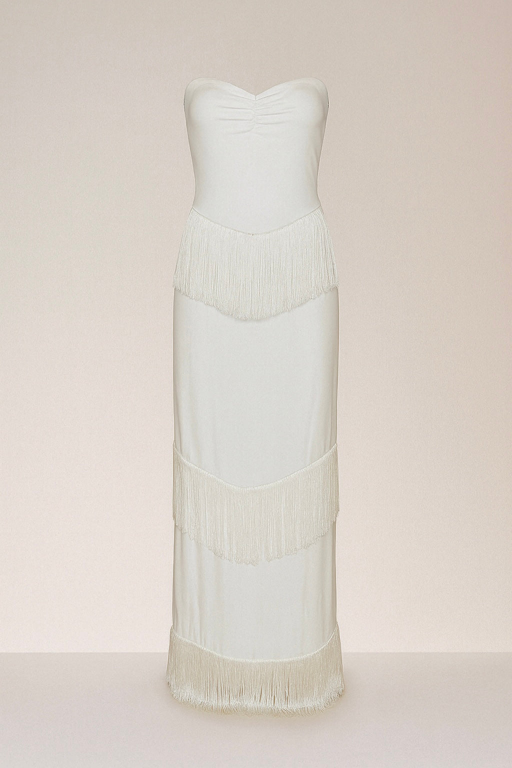 White Frill Dress