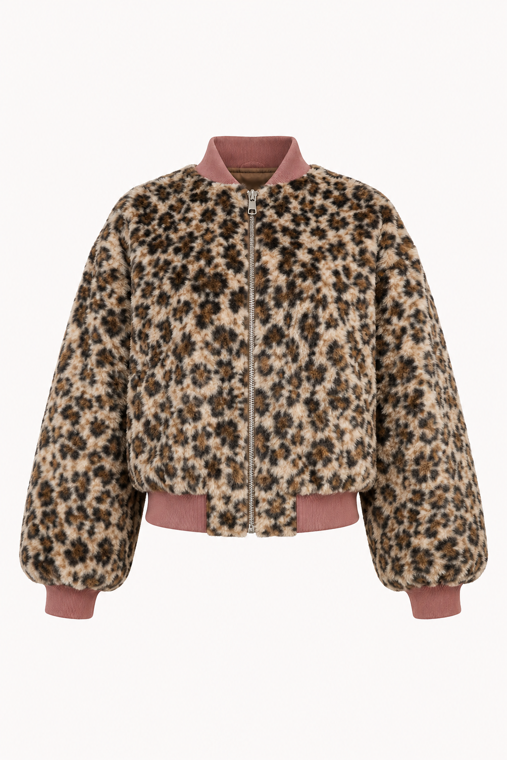 Reversible Pleather Bomber