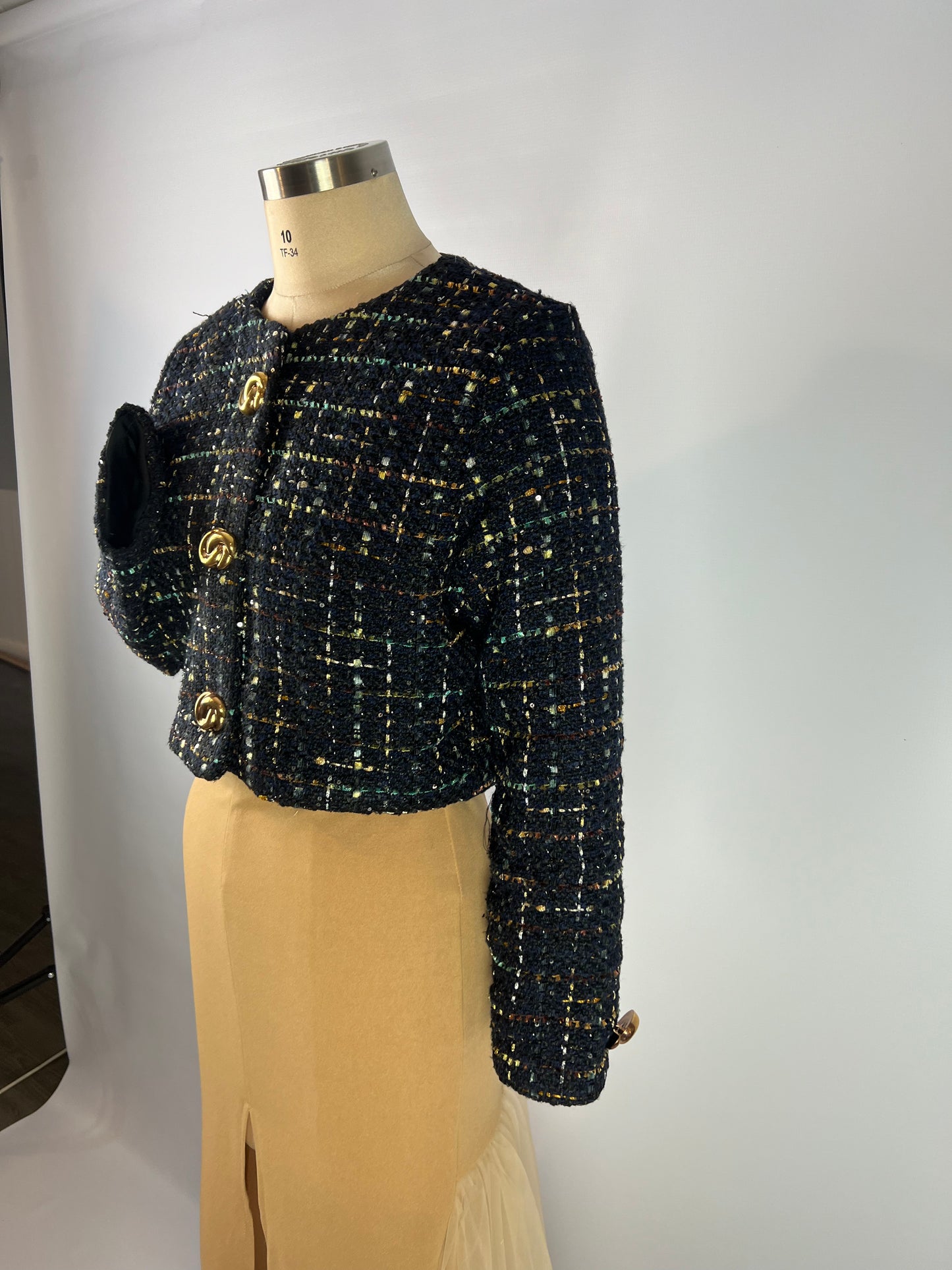 Tweed Golden Jacket