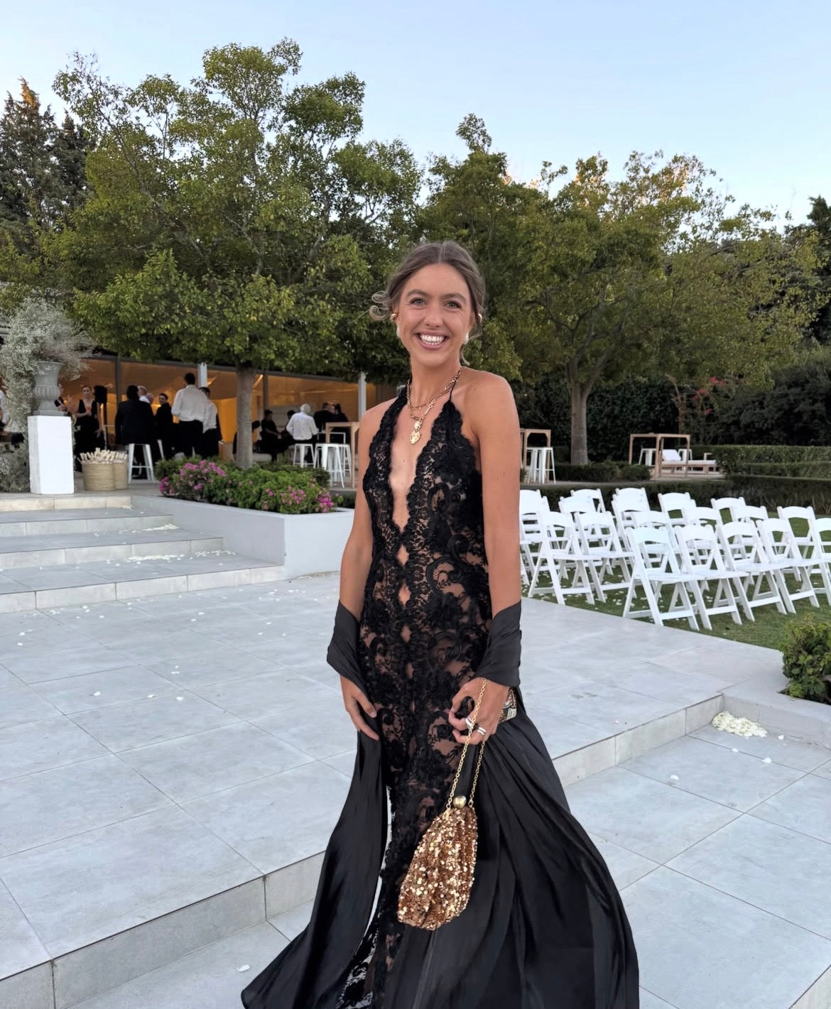 Black Lace Dress
