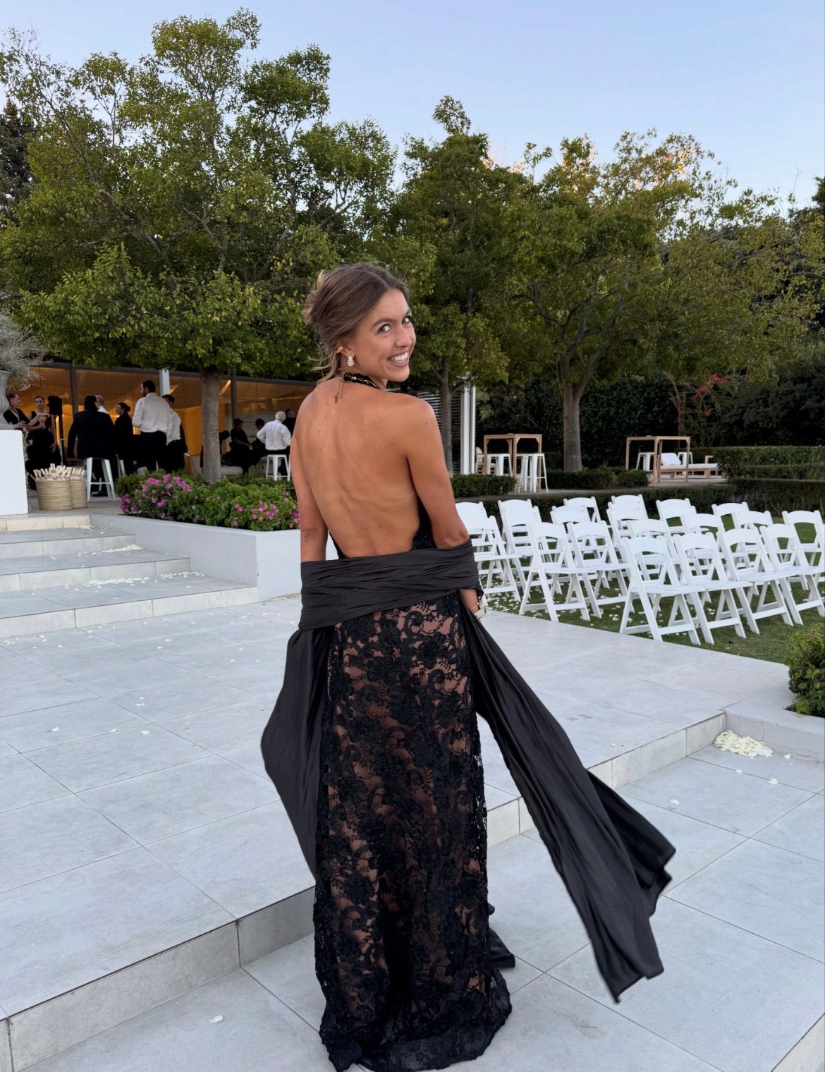 Black Lace Dress