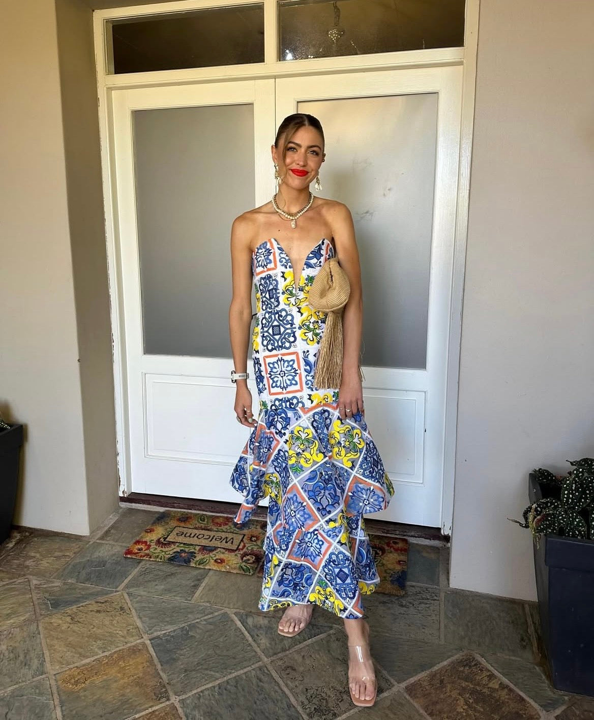 The Amalfi Tile Dress