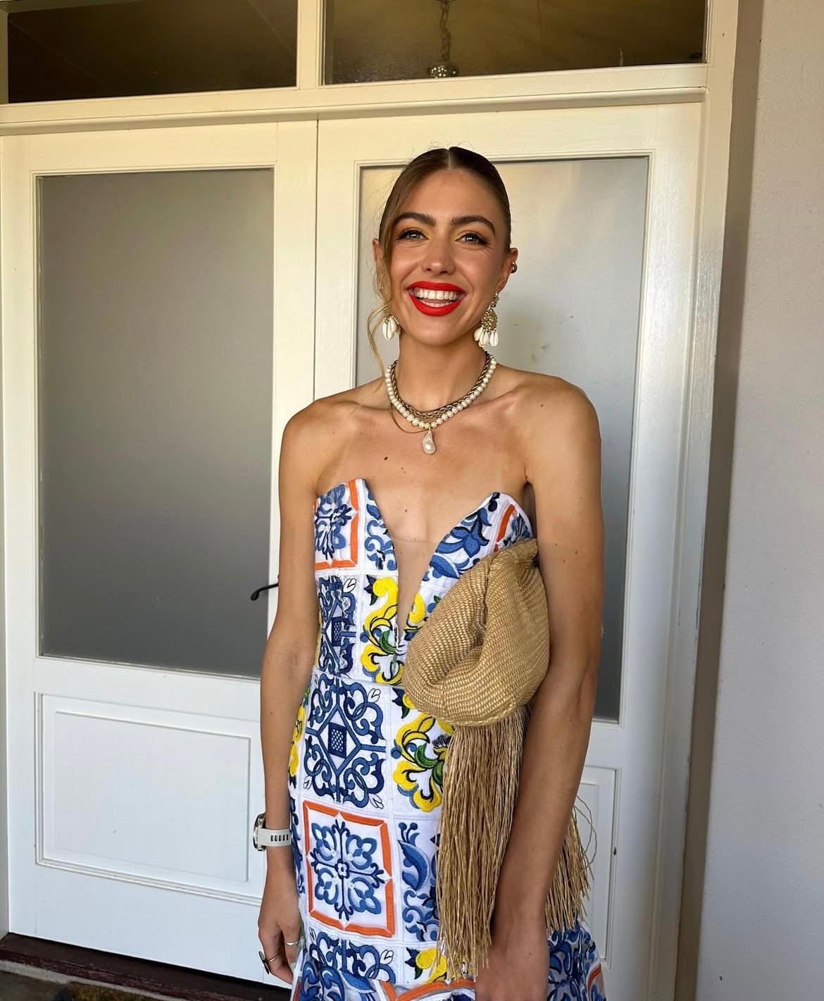 The Amalfi Tile Dress