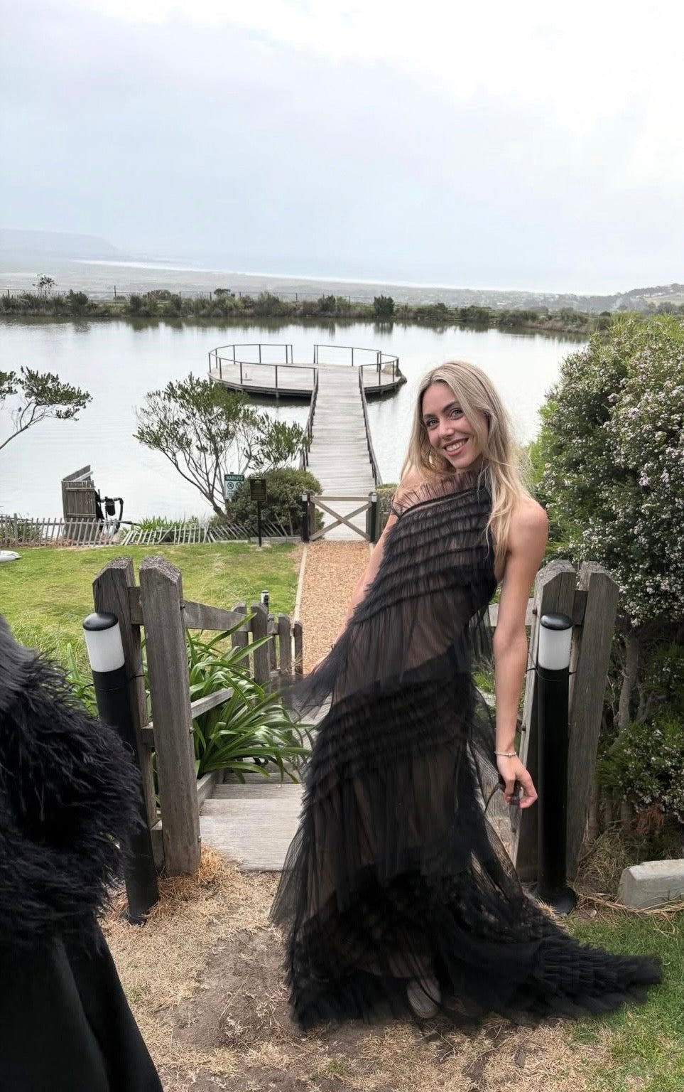 Black Tulle Dress