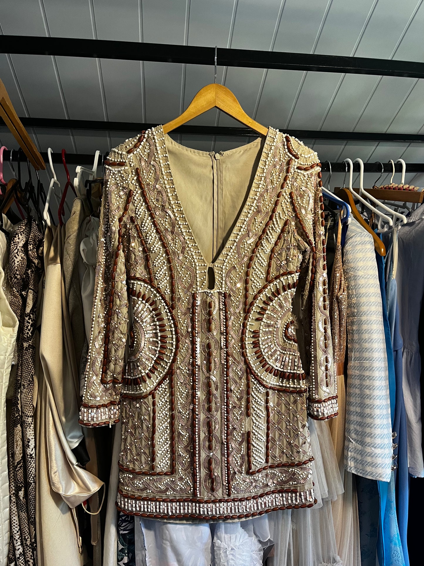 The Beaded Dress