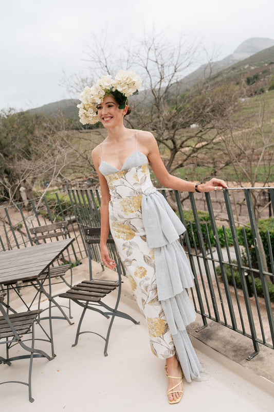 The Golden Hydrangea Dress