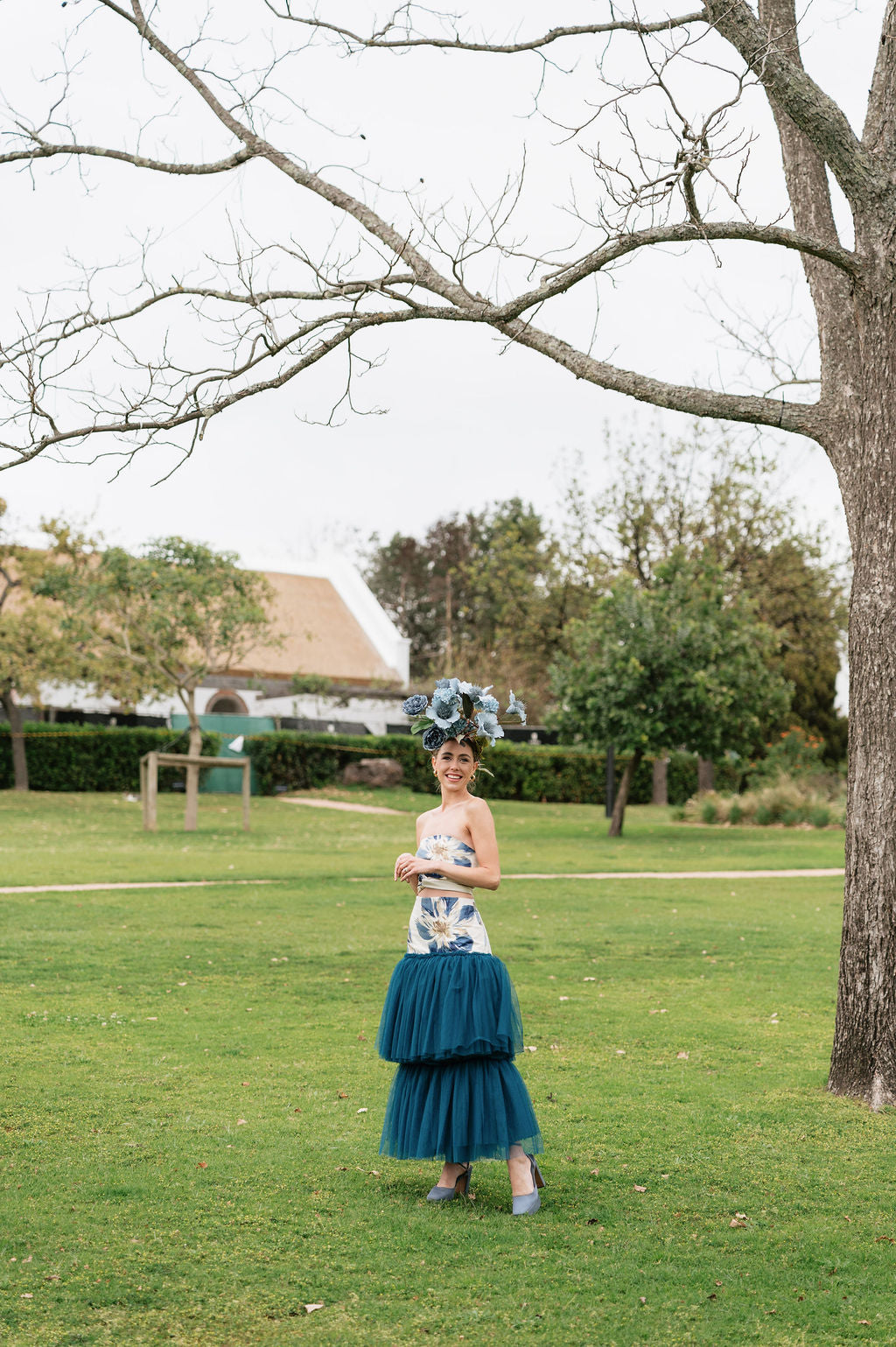 The Blue Magnolia Dress